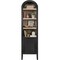 Best Choice Products 72 Tall Narrow Storage Cabinet w/ Adjustable Shelves, 4-Tier Modern Arched Bookcase"